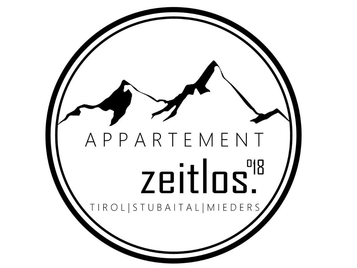 Appartement Zeitlos. °18 Mieders Exteriör bild